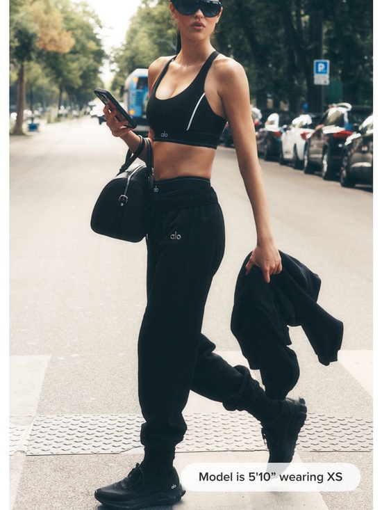 ALO Yoga Pants - Alo Yoga Accolade Jogger Sweatpant - Black- XS
